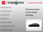 2021 Honda Civic Hatchback Sport Manual