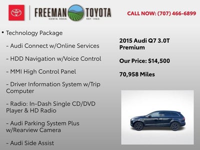 2015 Audi Q7 quattro 4dr 3.0T Premium