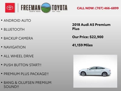 2018 Audi A5 Sportback 2.0 TFSI Premium Plus