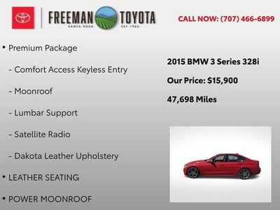 2015 BMW 3 Series 4dr Sdn 328i RWD SULEV