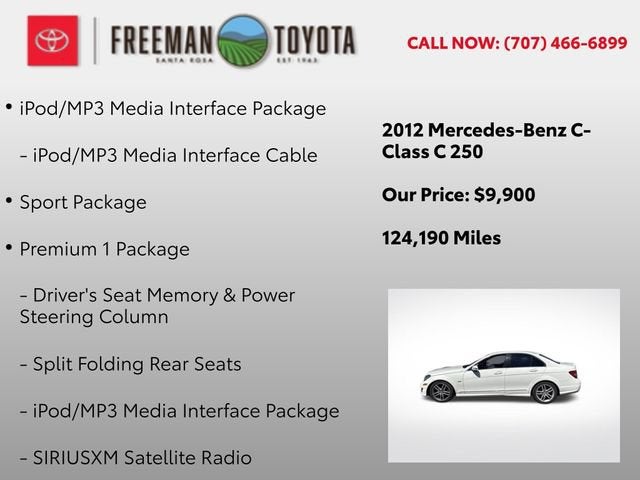 2012 Mercedes-Benz C-Class Base