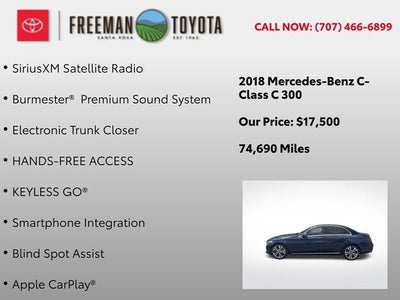 2018 Mercedes-Benz C-Class C 300 Sedan