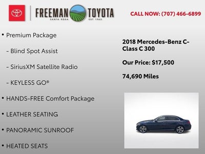 2018 Mercedes-Benz C-Class C 300 Sedan