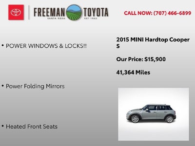 2015 MINI Cooper Hardtop 4 Door 4dr HB S
