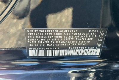 2023 Volkswagen Golf R 2.0T 20th Anniversary Edition DSG