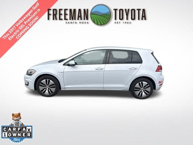 2017 Volkswagen e-Golf 4-Door SEL Premium