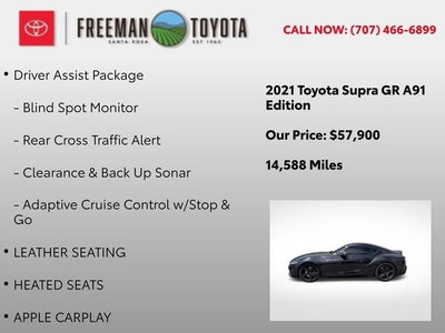 2021 Toyota GR Supra A91 Edition Auto