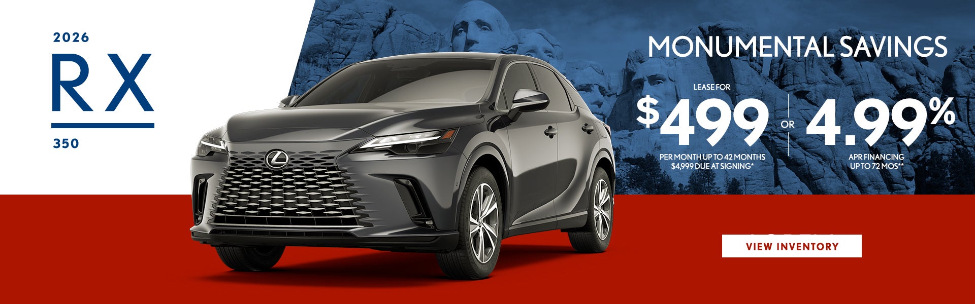 2026 RX 350