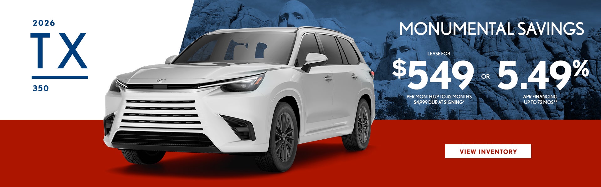2026 TX 350